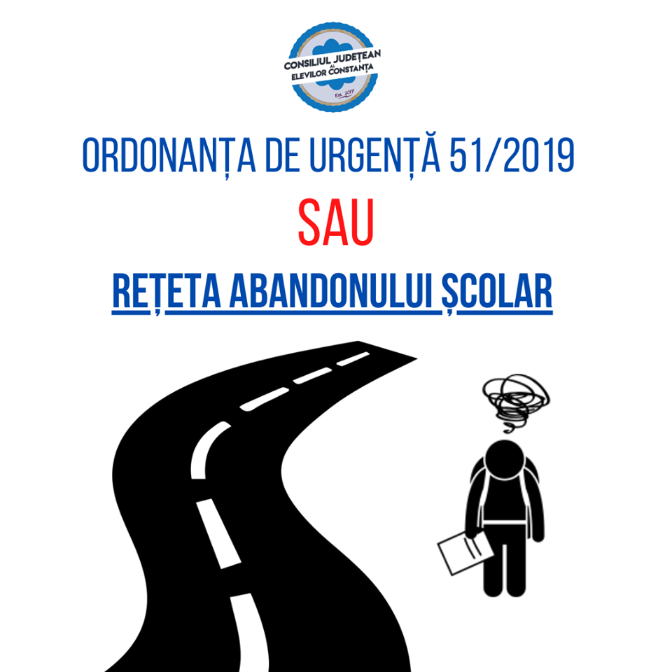 OUG 51/2019 sau rețeta abandonului școlar