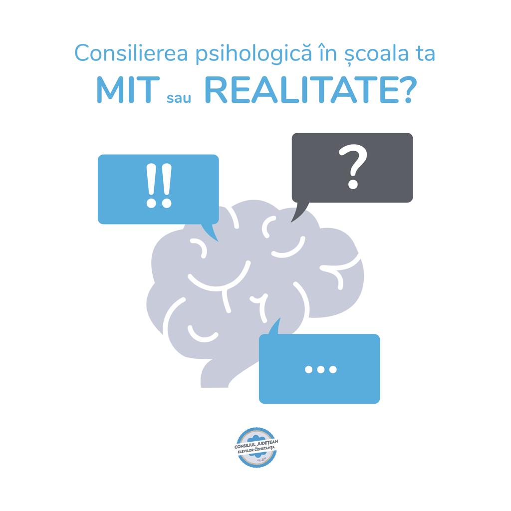 Consilierea psihologică în școli – mit sau realitate?