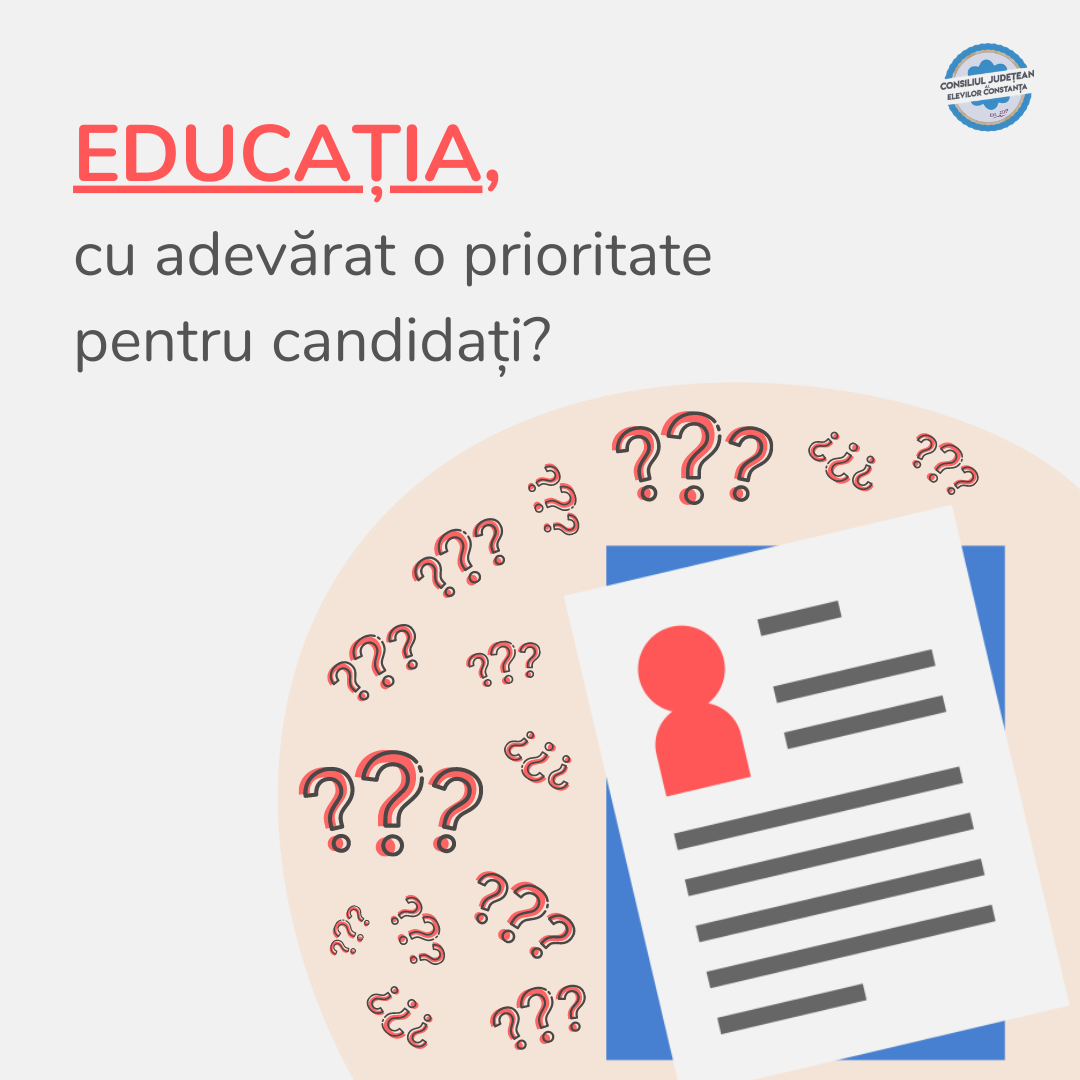 Educația, cu adevărat o prioritate pentru politicieni?