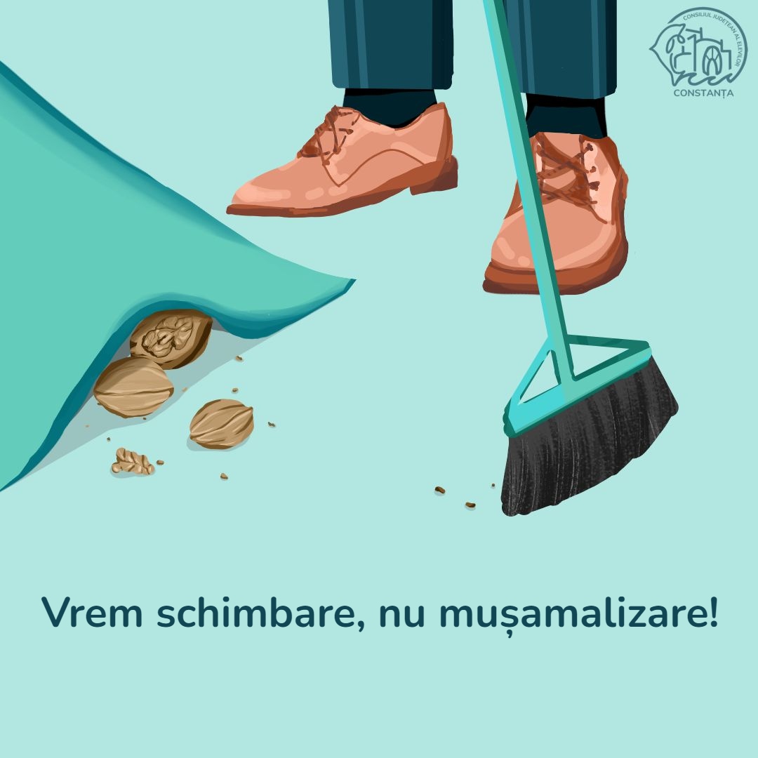 Vrem schimbare, nu mușamalizare!