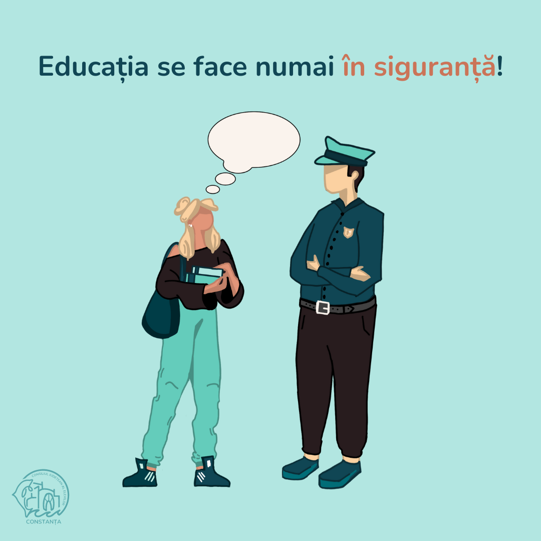 Educația se face numai în siguranță!