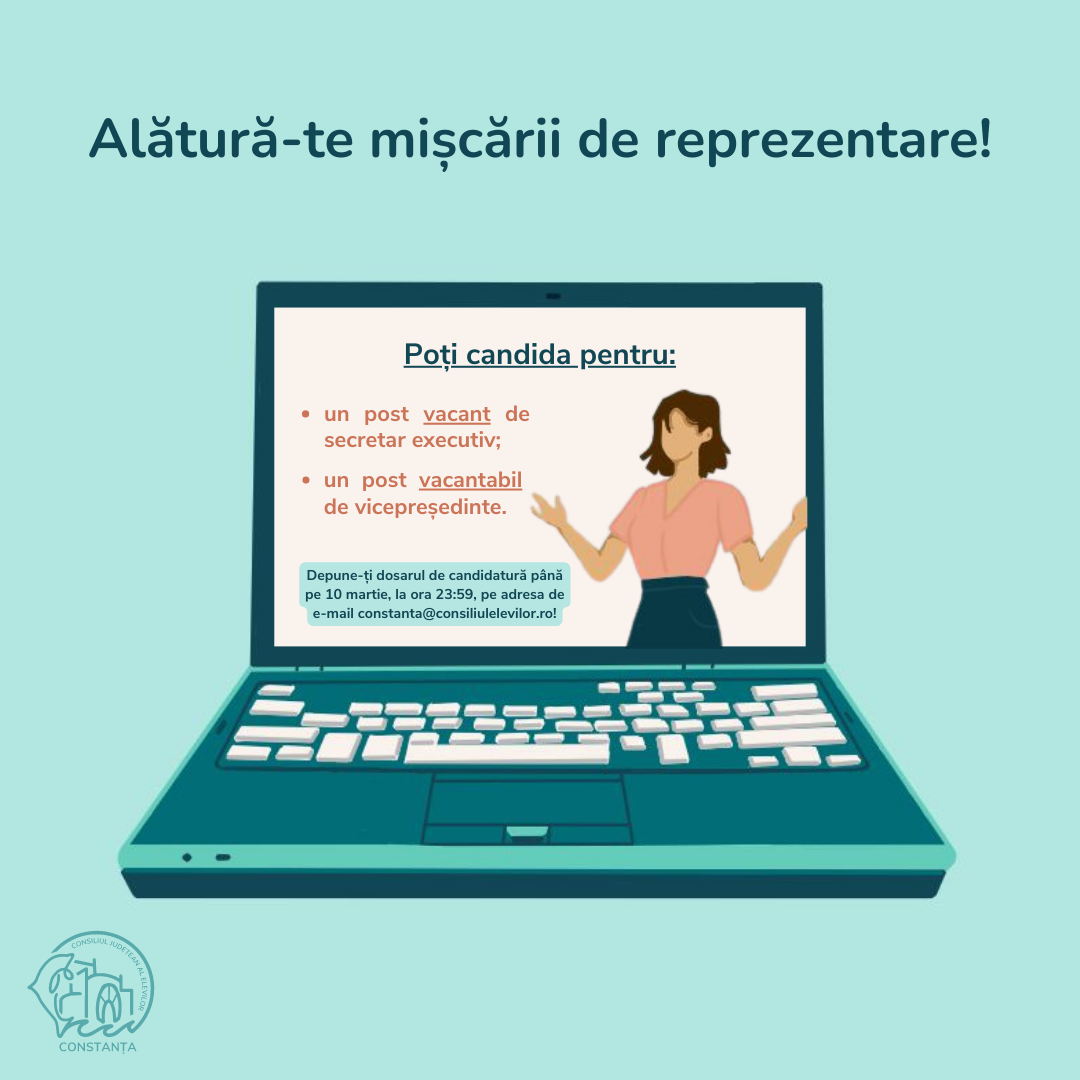 Alătură-te mișcării de reprezentare!