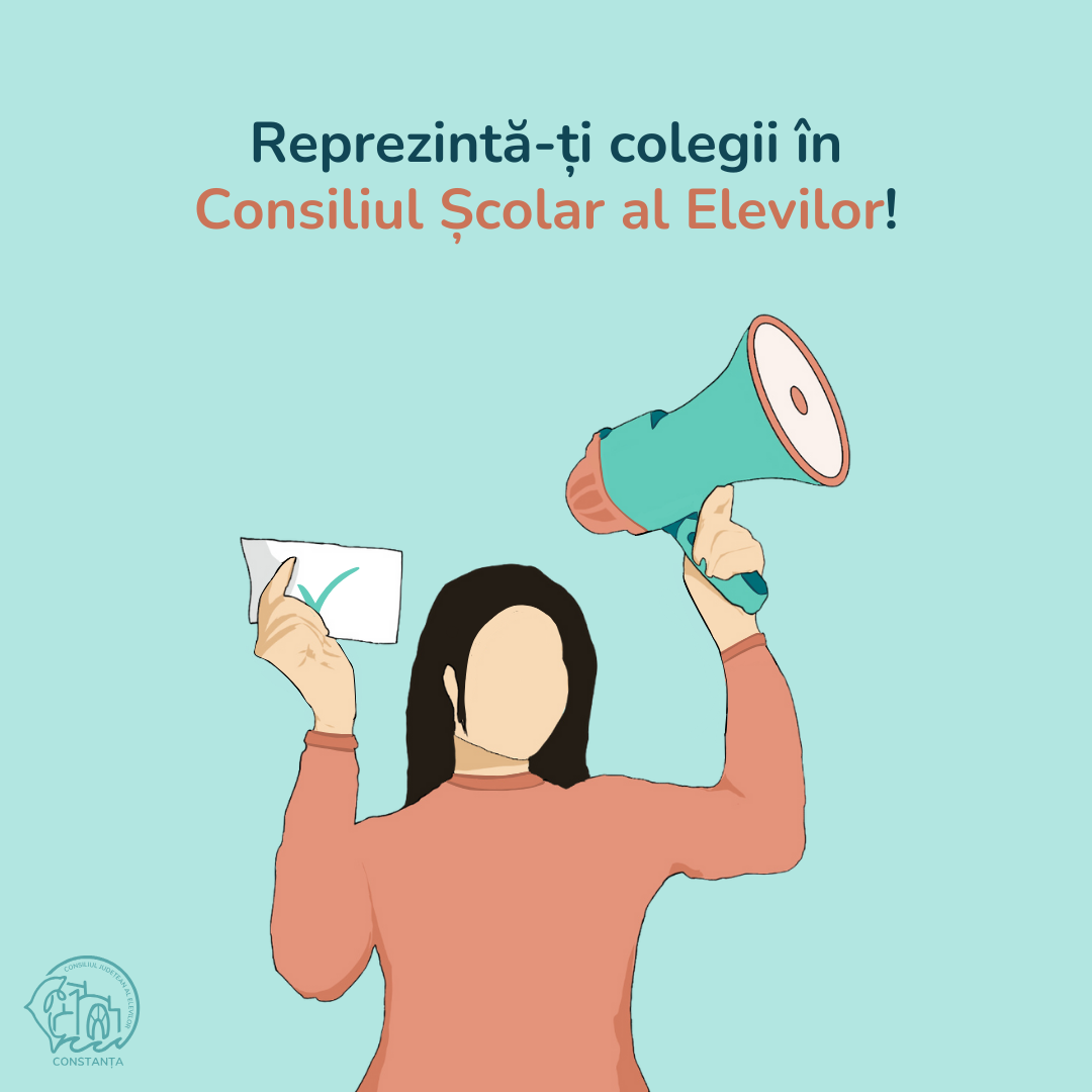 Reprezintă-ți colegii în Consiliul Școlar al Elevilor!