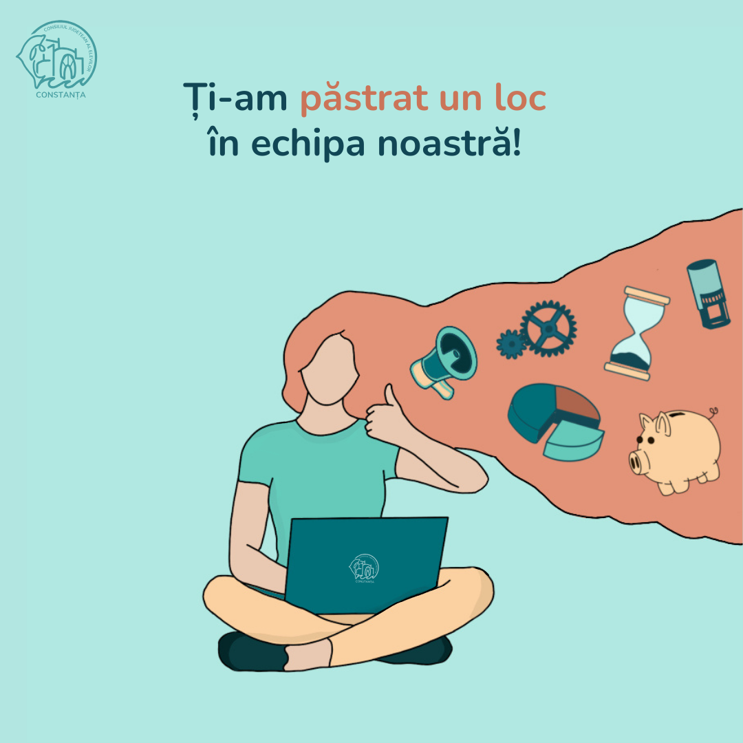 Ți-am păstrat un loc în echipa noastră!