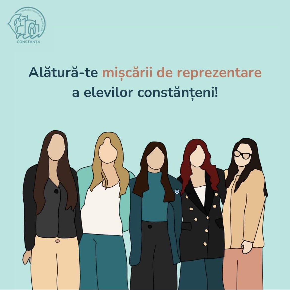 Alătură-te mișcării de reprezentare a elevilor constănțeni!