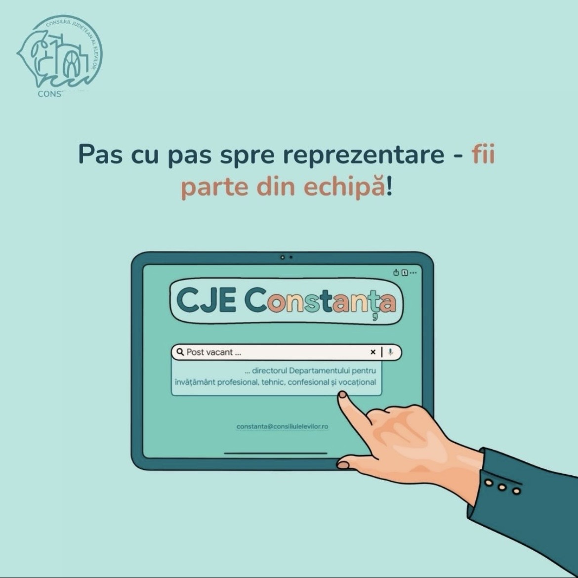Pas cu pas spre reprezentare – fii parte din echipă!